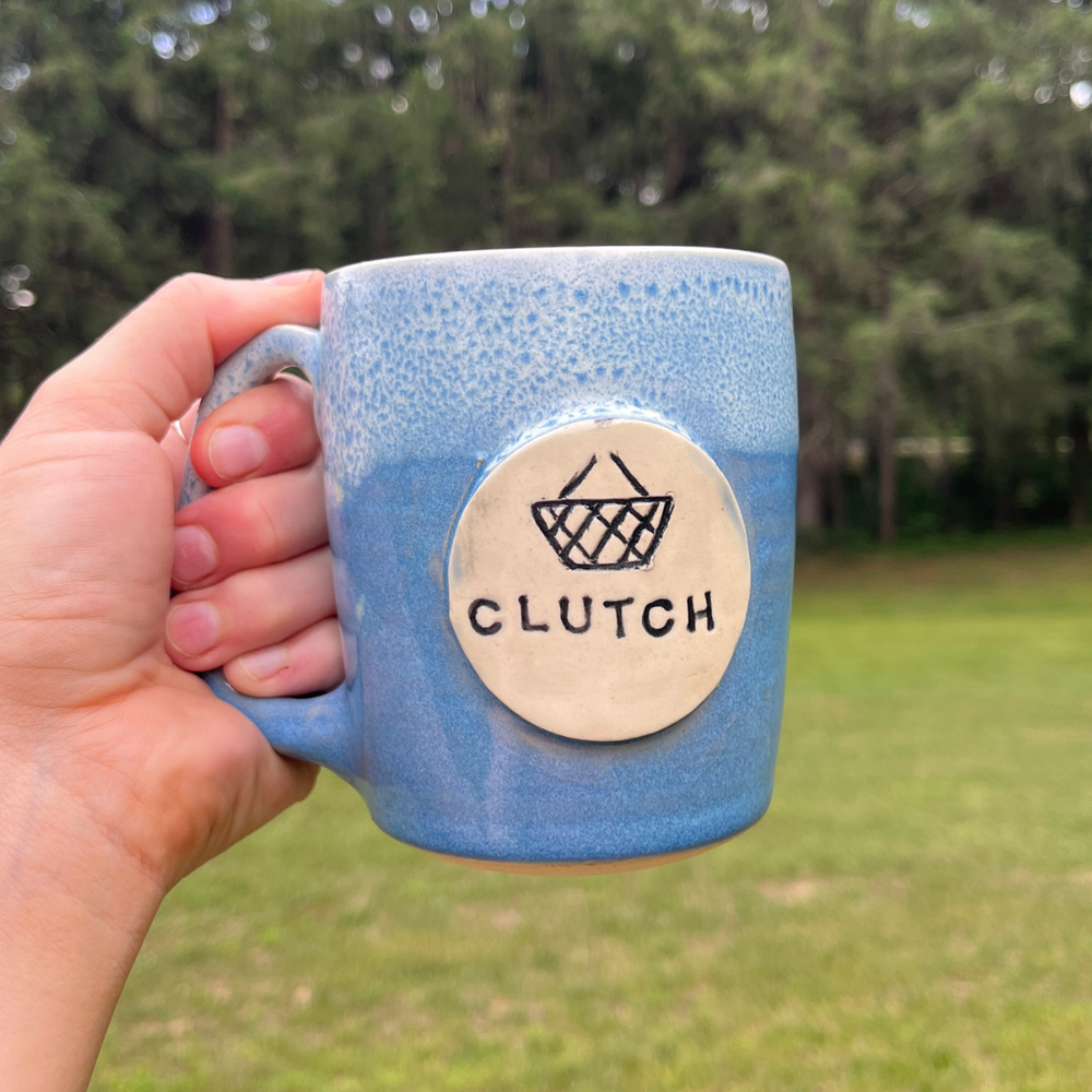 Ceramic mug handcrafted by local maker, Daphne Allen Ceramics