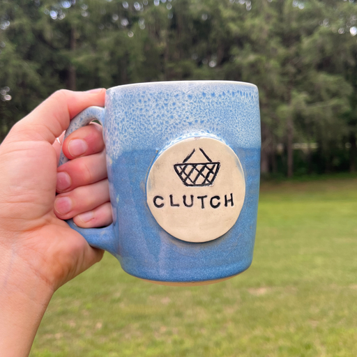 Ceramic mug handcrafted by local maker, Daphne Allen Ceramics