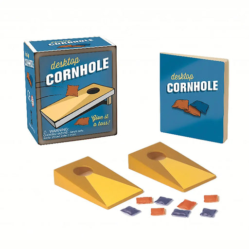 Desktop cornhole game in Dad Edit Father's Day gift bundle from CLUTCH Market Greenwich NY