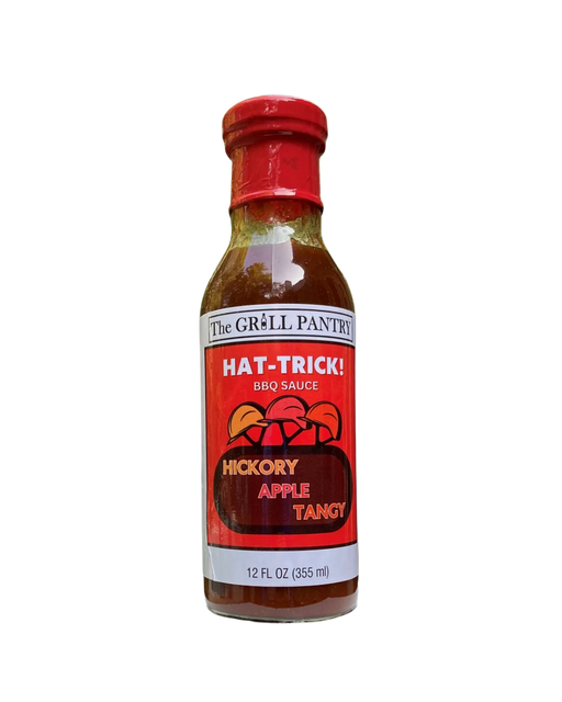 The Grill Pantry Hat-Trick hickory apple tangy BBQ sauce in local Father's Day gift bundle from CLUTCH Market NY