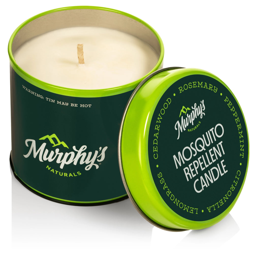 Murphy's Naturals mosquito repellent candle in Backyard BBQ Father's Day gift basket from CLUTCH Market Greenwich NY