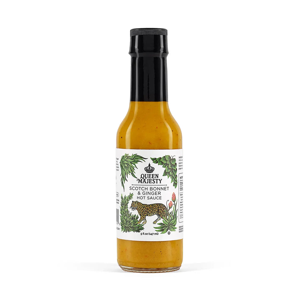 Queen Majesty Scotch Bonnet ginger hot sauce from CLUTCH Market NY