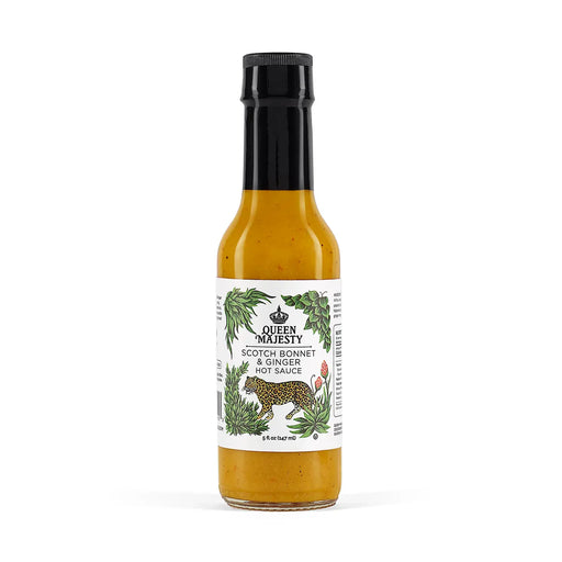 Queen Majesty Scotch Bonnet ginger hot sauce from CLUTCH Market NY